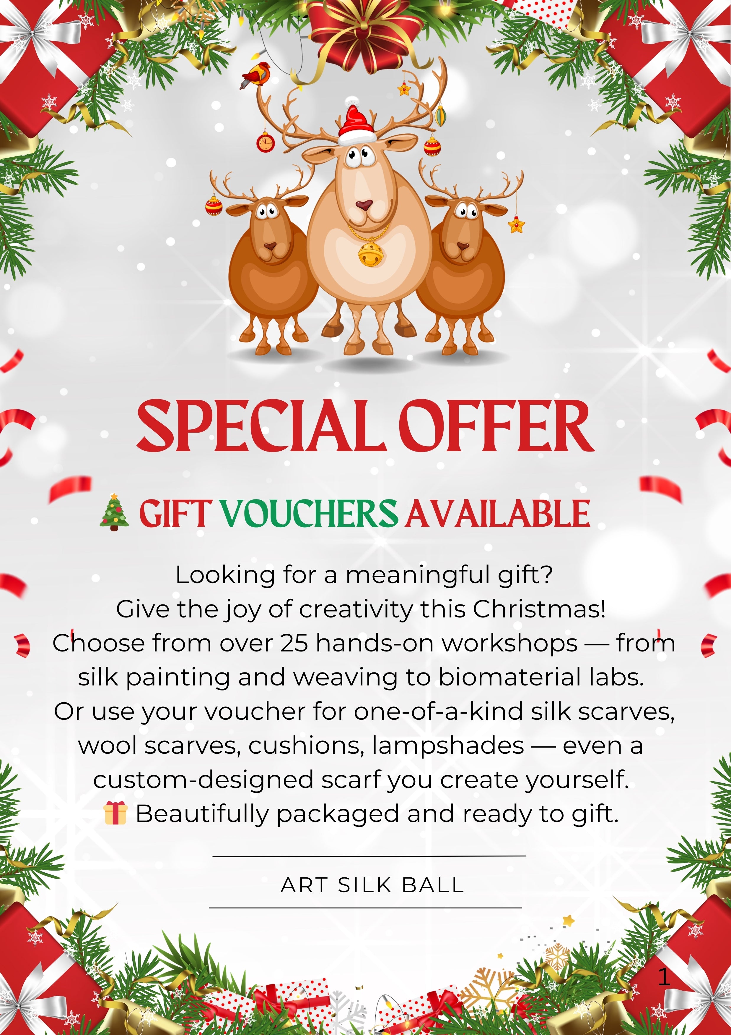 ARTSILKBALL GIFT VOUCHER