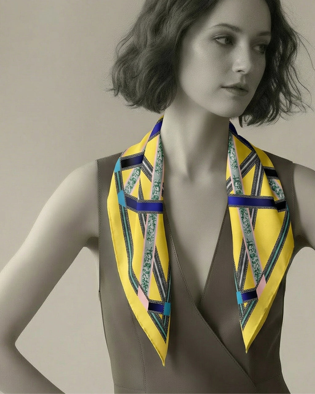 Scarf triangle 69x69cm